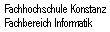 Fachhochschule Konstanz * Fachbereich Informatik